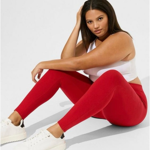 Torrid Bundle 2 Pair Full Length Signature Rise Leggings With Pockets EUC - Picture 2 of 12